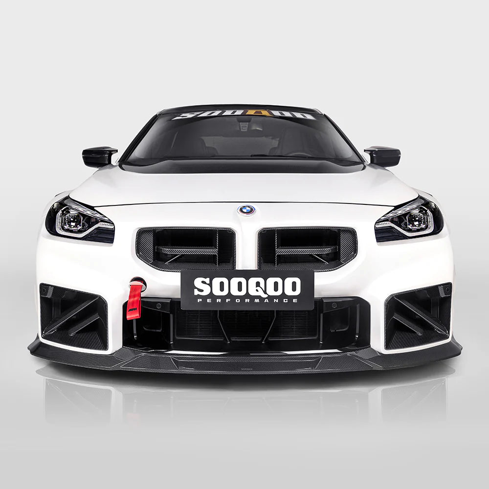 Sooqoo Dry Carbon V3 Front Lip for BMW M2 G87 (2023–Present)