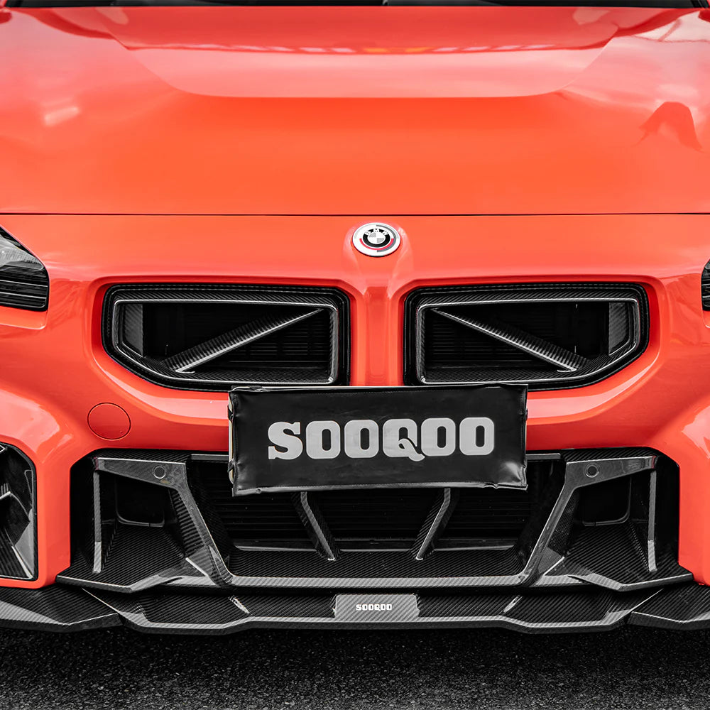 Sooqoo Dry Carbon Lower Front Grille for BMW M2 G87 (2023–Present)