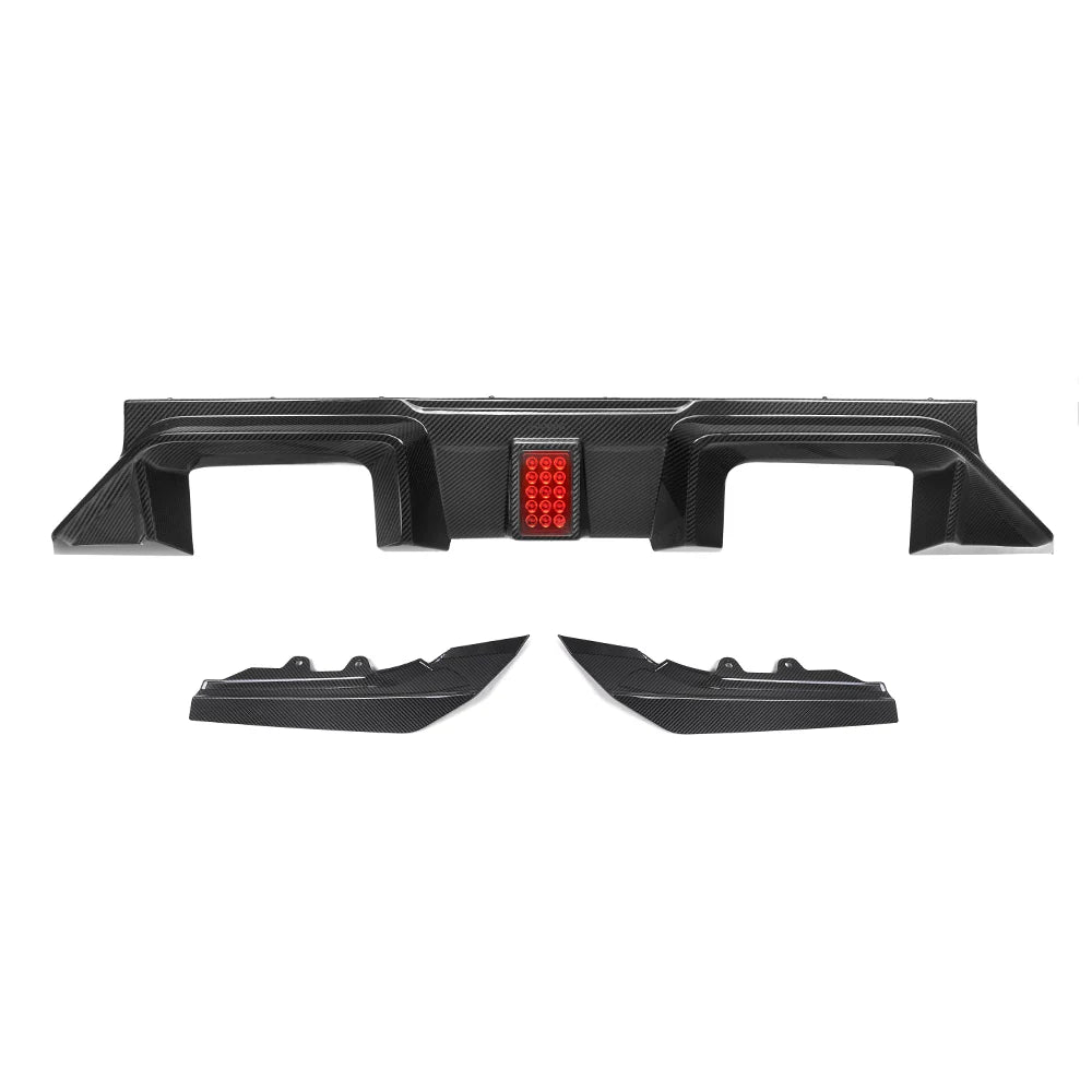 Sooqoo Dry Carbon V3 Rear Diffuser for BMW M2 G87 (2023–Present)