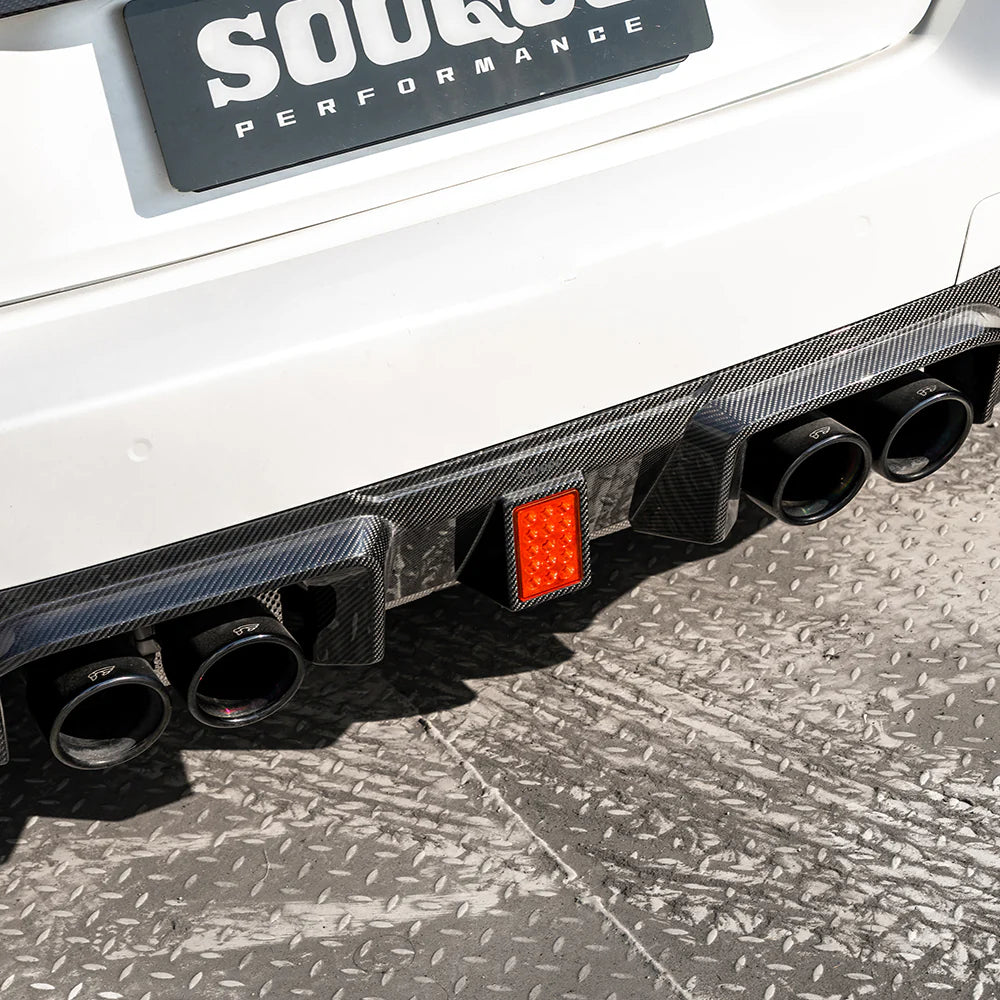 Sooqoo Dry Carbon V3 Rear Diffuser for BMW M2 G87 (2023–Present)