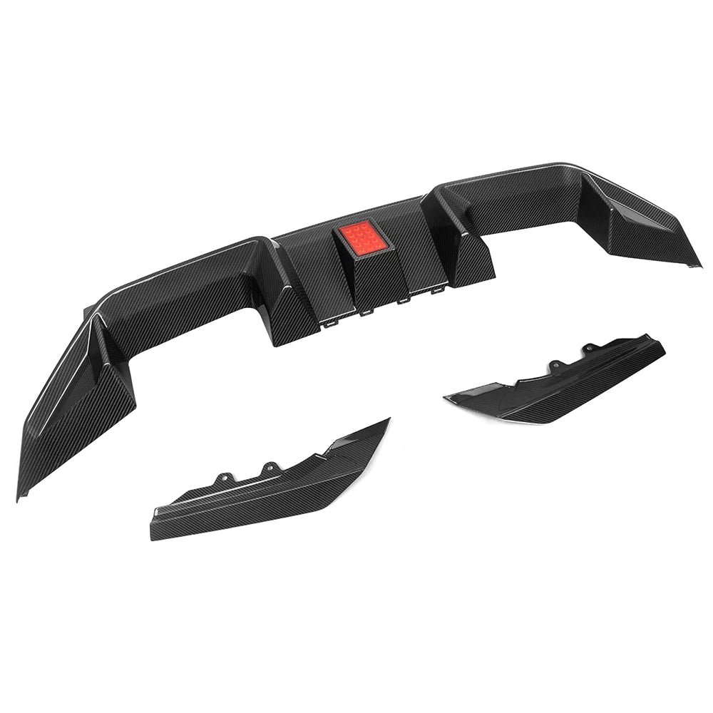 Sooqoo Dry Carbon V3 Rear Diffuser for BMW M2 G87 (2023–Present)