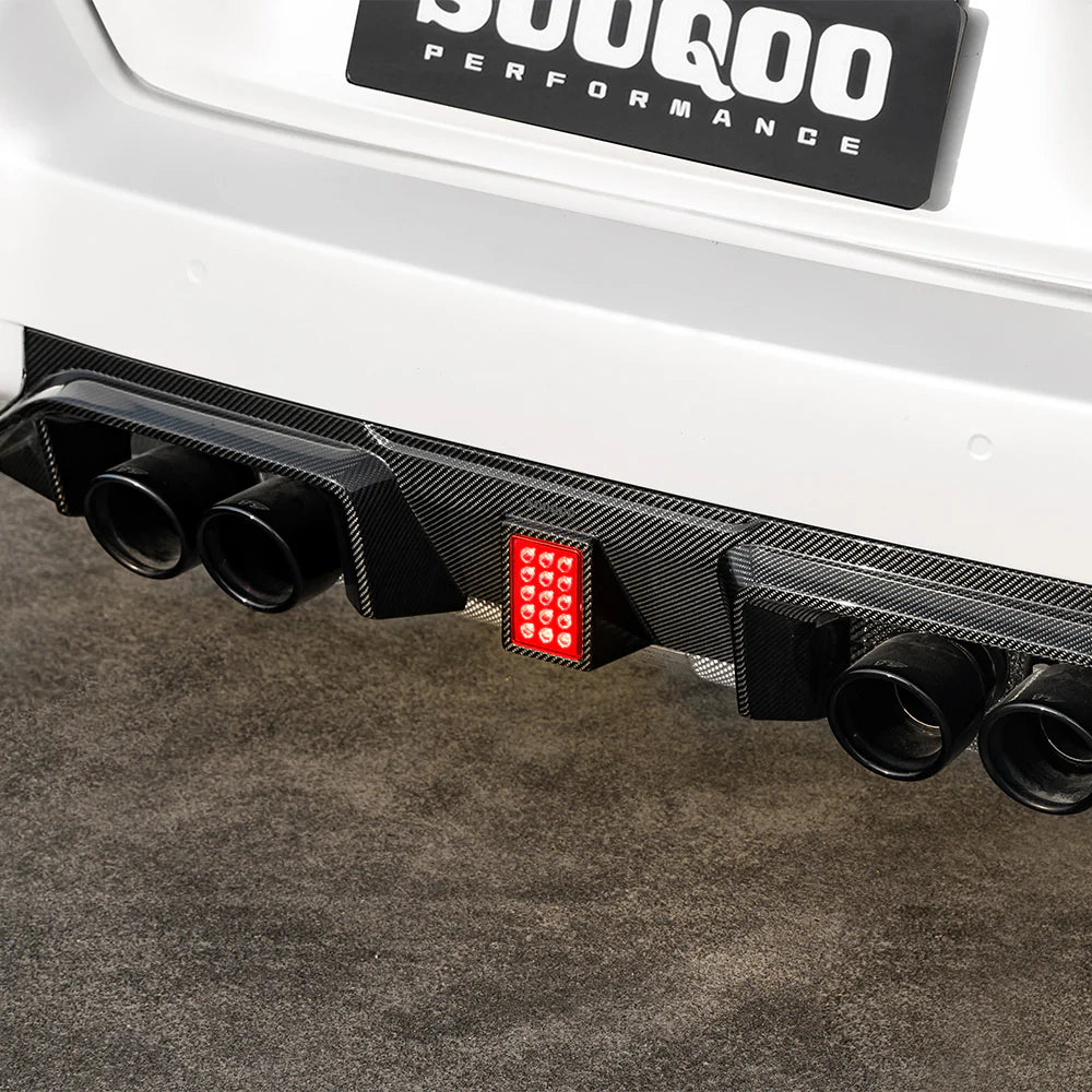 Sooqoo Dry Carbon V3 Rear Diffuser for BMW M2 G87 (2023–Present)