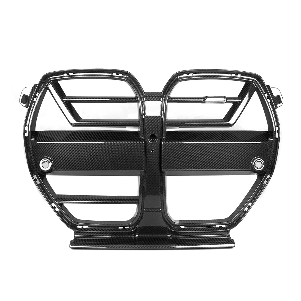 Sooqoo Dry Carbon V1 Front Grille w/ ACC for BMW M3/M4 G8X (2021–Present)