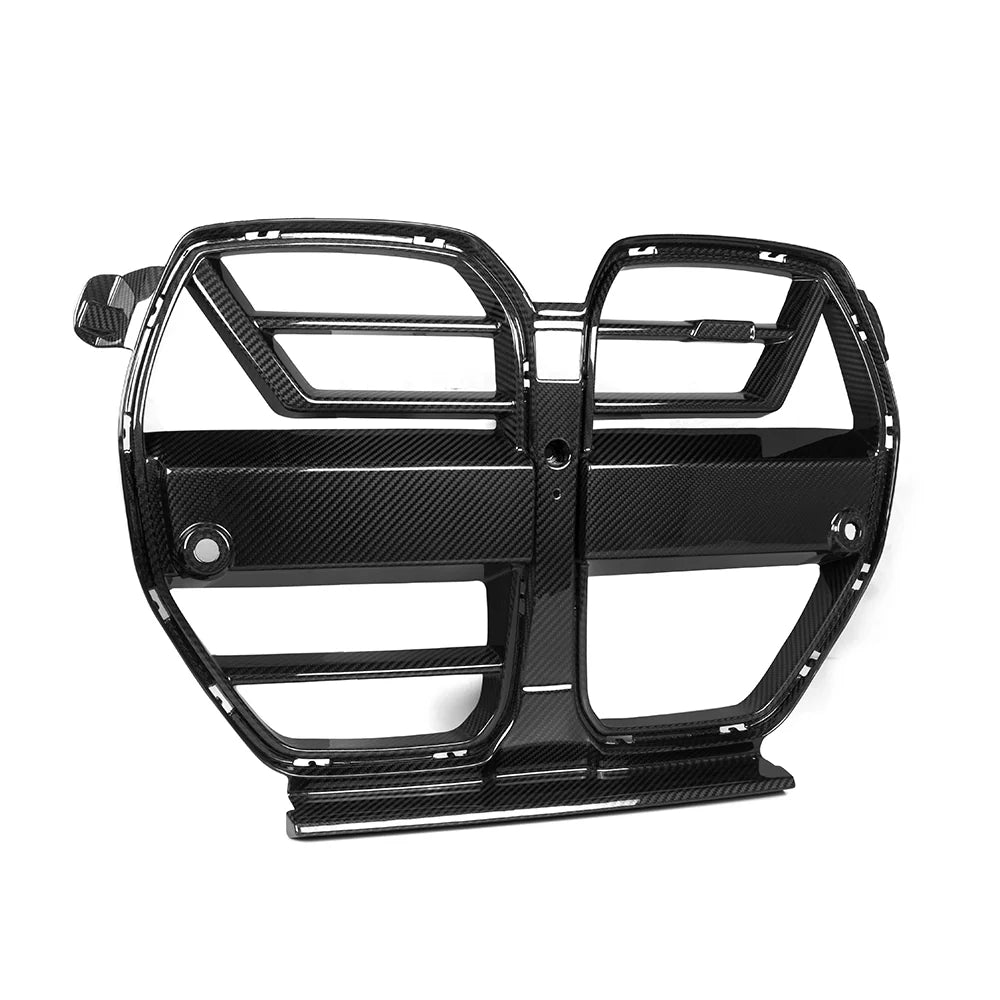 Sooqoo Dry Carbon V1 Front Grille w/ ACC for BMW M3/M4 G8X (2021–Present)