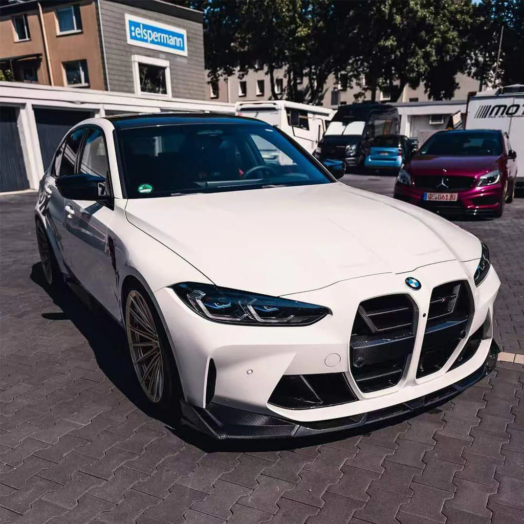 Sooqoo Dry Carbon V1 Front Grille w/ ACC for BMW M3/M4 G8X (2021–Present)