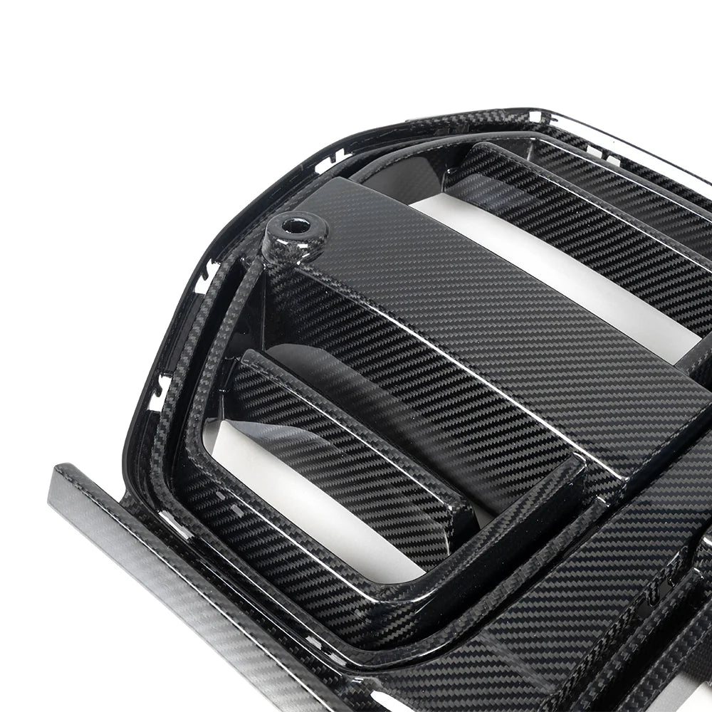 Sooqoo Dry Carbon V2 Front Grille w/ ACC for BMW M3/M4 G8X (2021–Present)