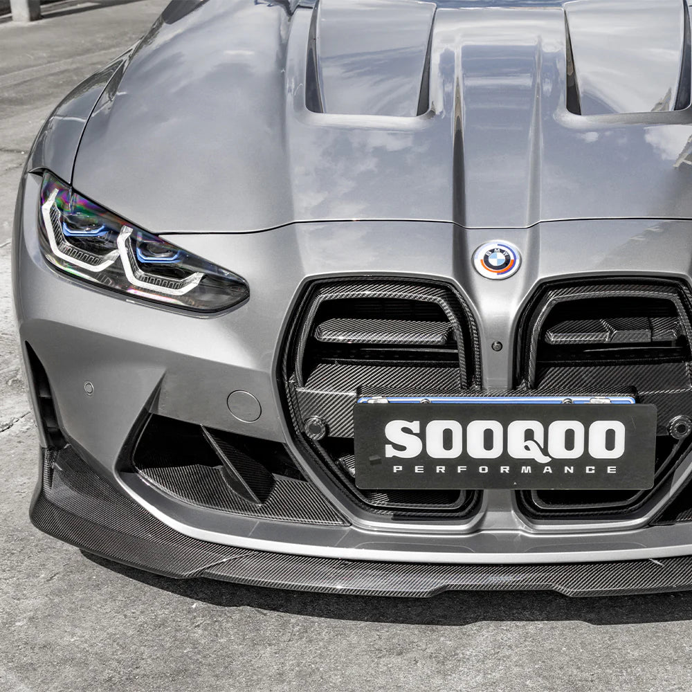 Sooqoo Dry Carbon V2 Front Lip for BMW M3/M4 G8X (2021–Present)