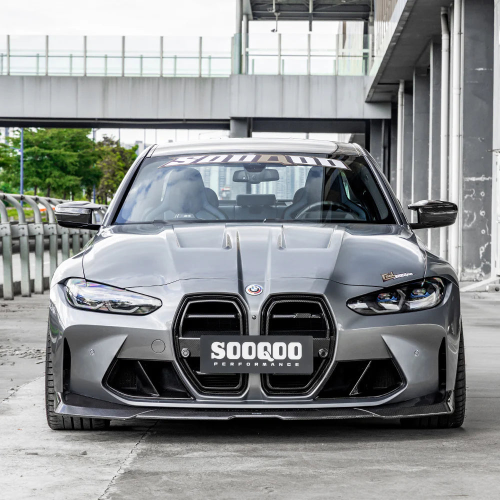 Sooqoo Dry Carbon V2 Front Lip for BMW M3/M4 G8X (2021–Present)
