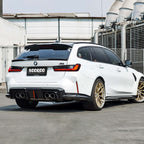 Sooqoo Dry Carbon V2 Rear Diffuser w/ Brake Light for BMW M3/M4 G8X (2021–Present)