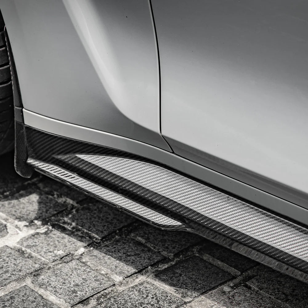 Sooqoo Dry Carbon Side Skirts for BMW M3/M4 G8X (2021–Present)