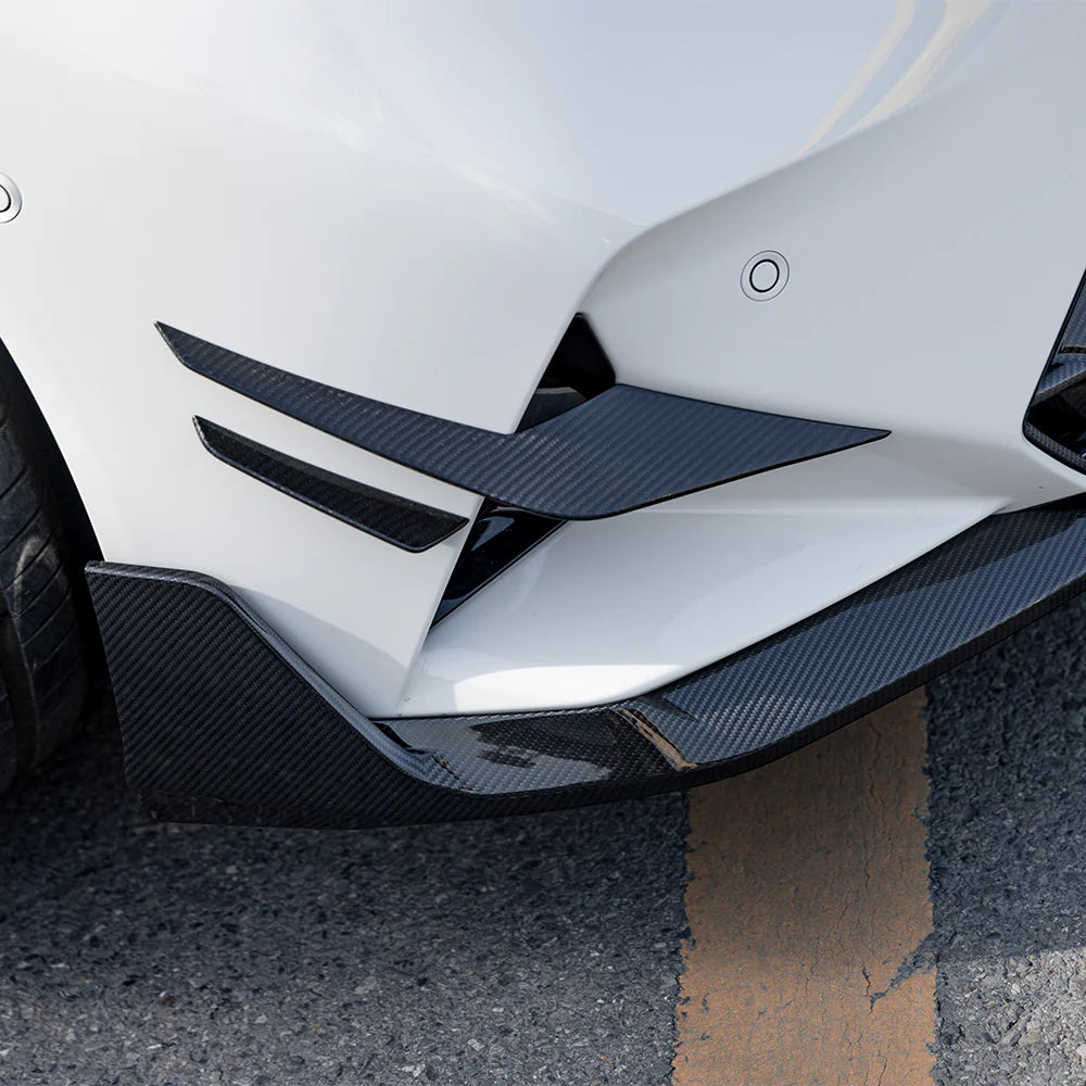 Sooqoo Dry Carbon Front Canards for BMW M5 G90 (2025–Present)