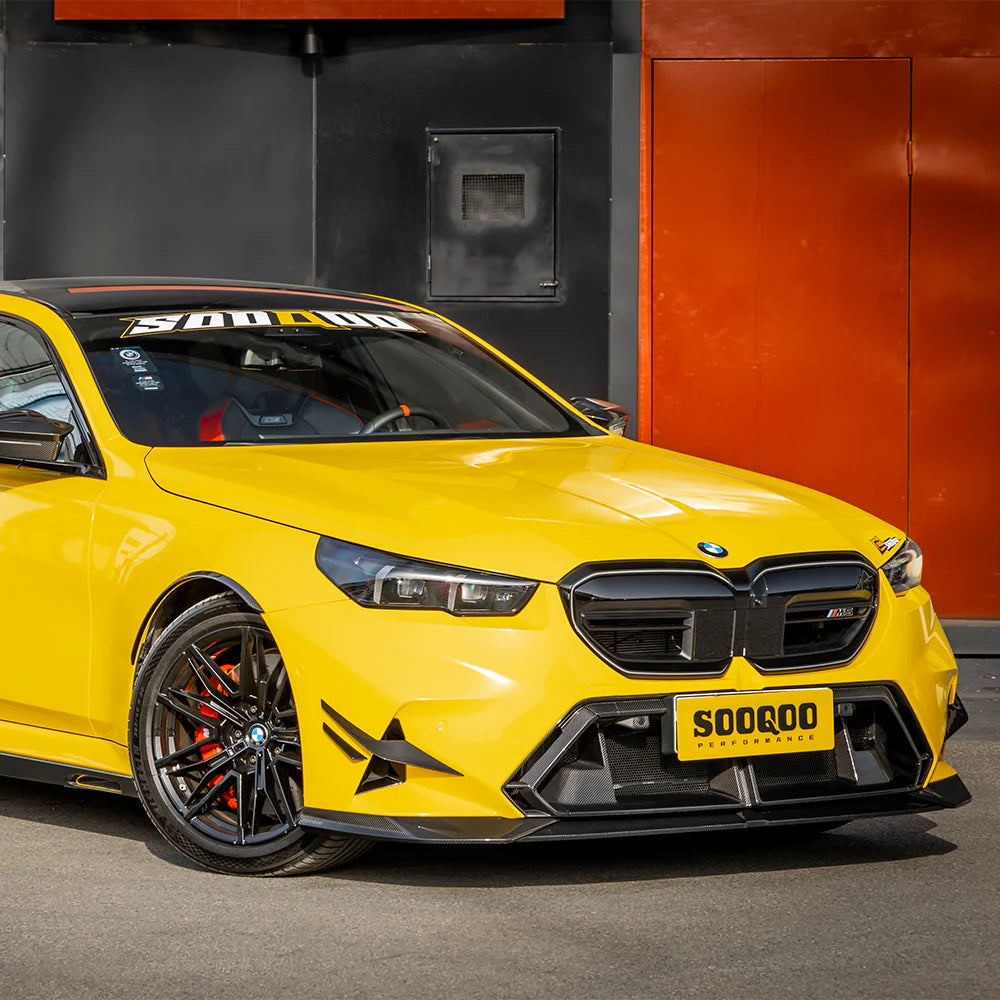 Sooqoo Dry Carbon V1 Front Lip for BMW M5 G90 (2025–Present)