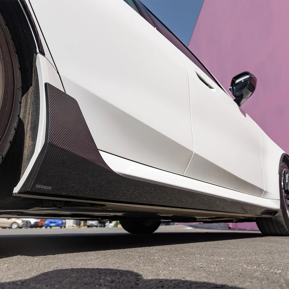 Sooqoo Dry Carbon V2 Side Skirts for BMW M5 G90 (2025–Present)