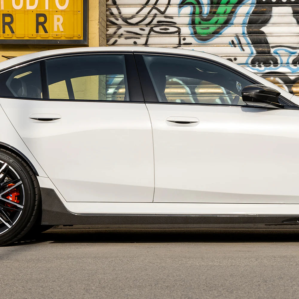 Sooqoo Dry Carbon V2 Side Skirts for BMW M5 G90 (2025–Present)