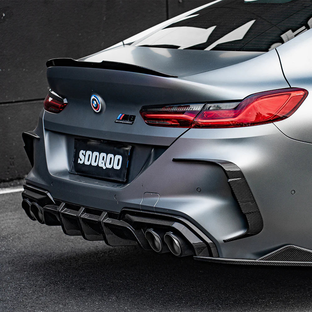Sooqoo Dry Carbon Rear Diffuser for BMW M8 F93 (2019–Present)