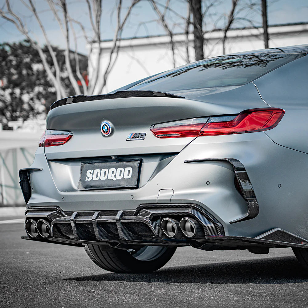 Sooqoo Dry Carbon Rear Diffuser for BMW M8 F93 (2019–Present)