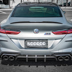 Sooqoo Dry Carbon Rear Diffuser for BMW M8 F93 (2019–Present)