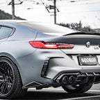 Sooqoo Dry Carbon Rear Vent Trim for BMW M8 F93 (2019–Present)