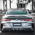 Sooqoo Dry Carbon Rear Vent Trim for BMW M8 F93 (2019–Present)