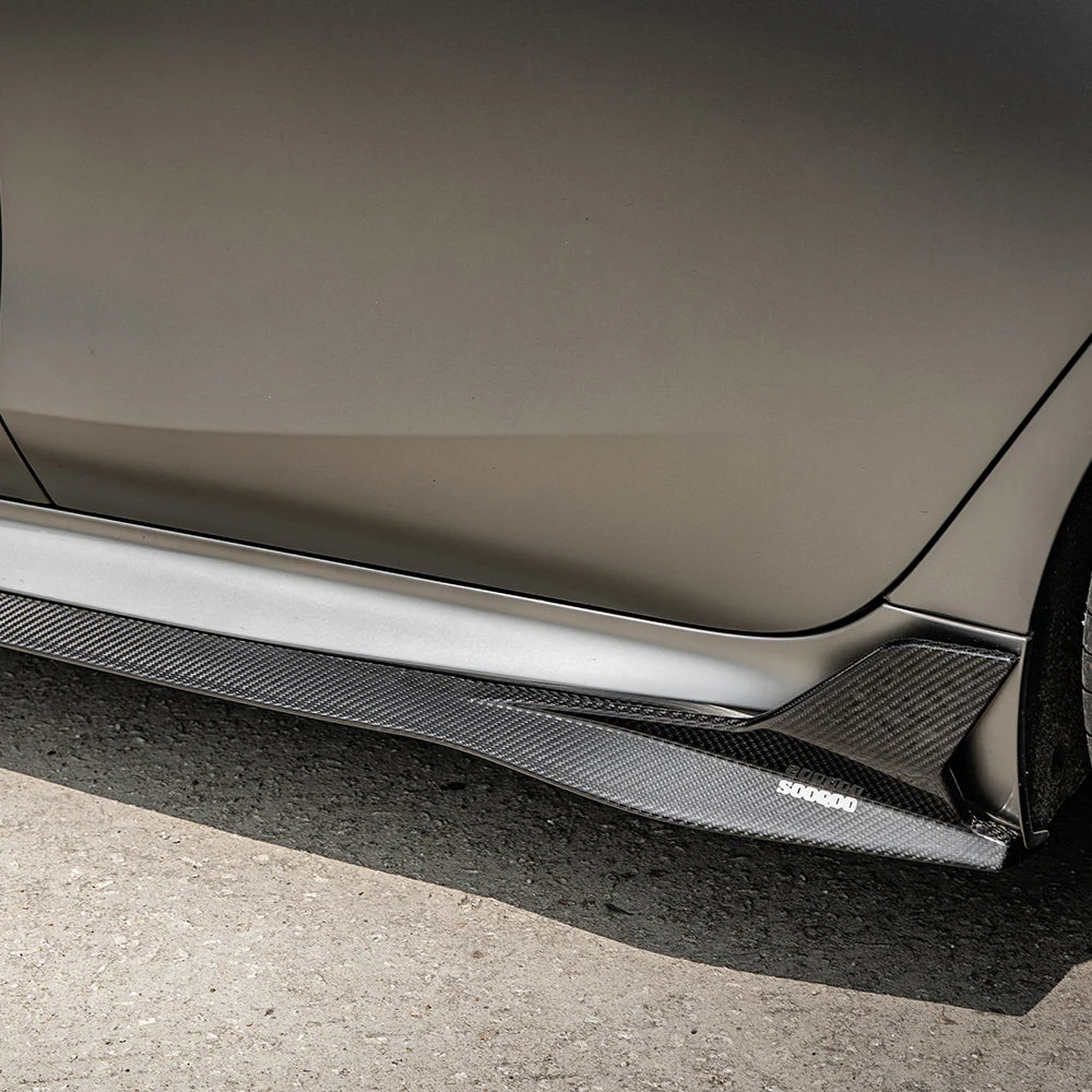 Sooqoo Dry Carbon Side Skirts for BMW M8 F93 (2019–Present)