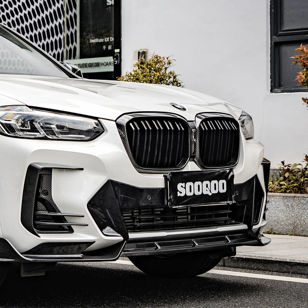 Sooqoo Dry Carbon V1 Front Lip for BMW X3 G01 (2018–Present)