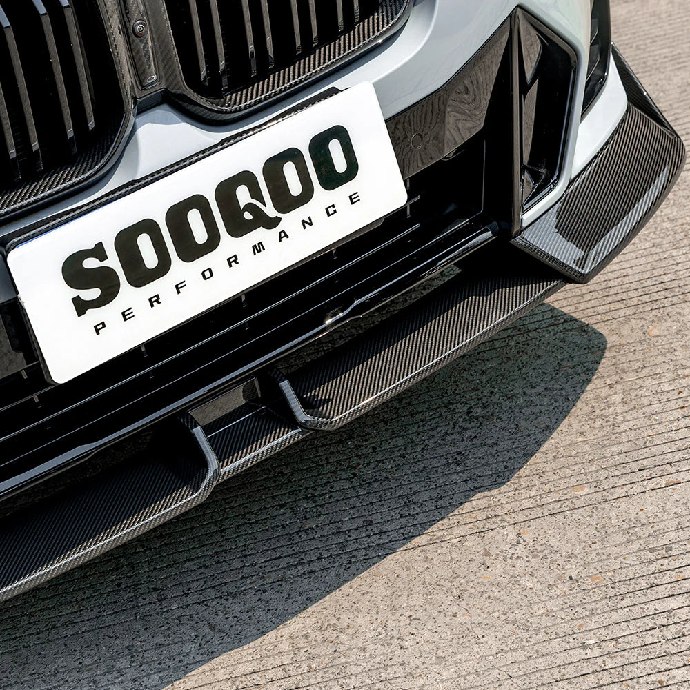 Sooqoo Dry Carbon V2 Front Lip for BMW X3 G01 (2018–Present)