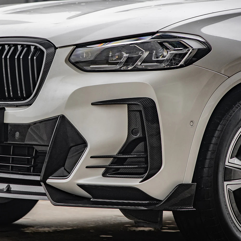 Sooqoo Dry Carbon Front Vent Trims for BMW X3 G01 (2018–Present)