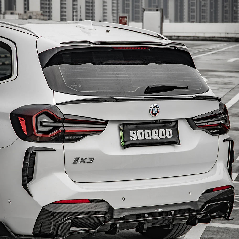 Sooqoo Dry Carbon Rear Spoiler for BMW X3 G01 (2018–Present)