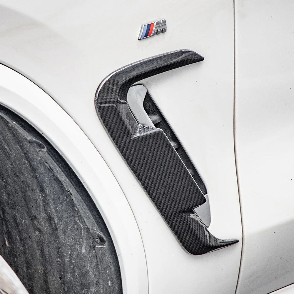 Sooqoo Dry Carbon Side Fender Trims for BMW X3 G01 (2018–Present)