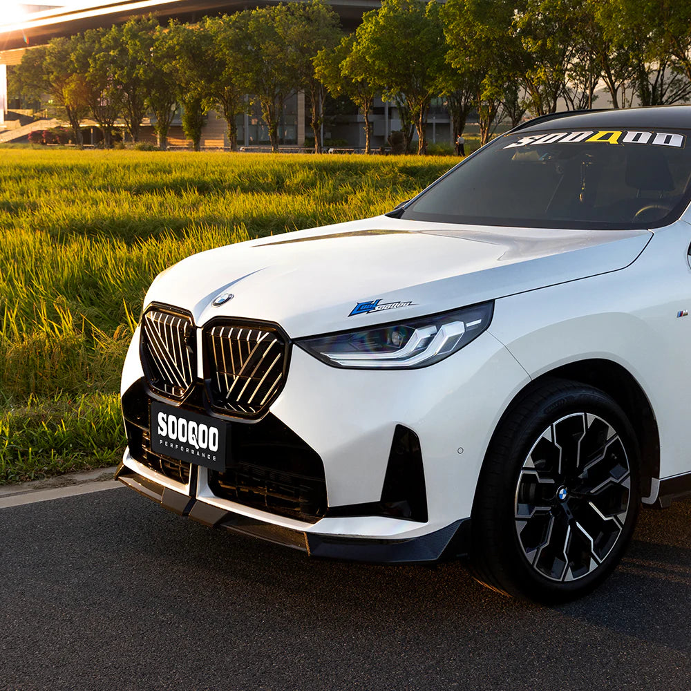 Sooqoo Dry Carbon Front Lip for BMW X3 G45 (2024–Present)