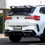 Sooqoo Dry Carbon Rear Window Fins for BMW X3 G45 (2024–Present)