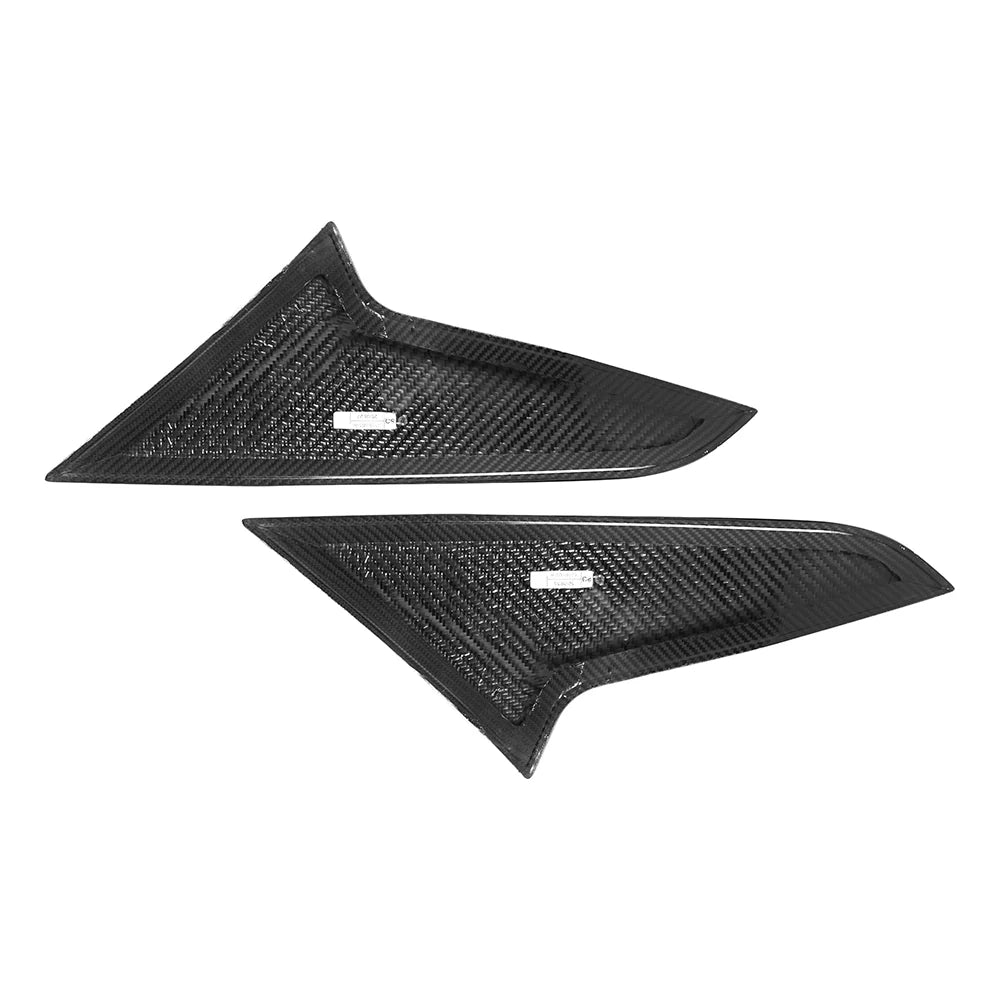 Sooqoo Dry Carbon Rear Window Fins for BMW X3 G45 (2024–Present)