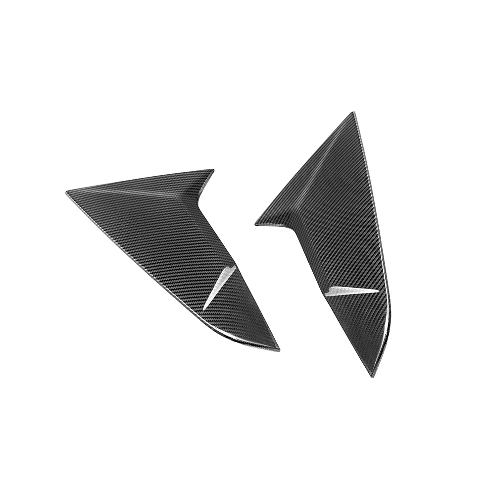 Sooqoo Dry Carbon Rear Window Fins for BMW X3 G45 (2024–Present)