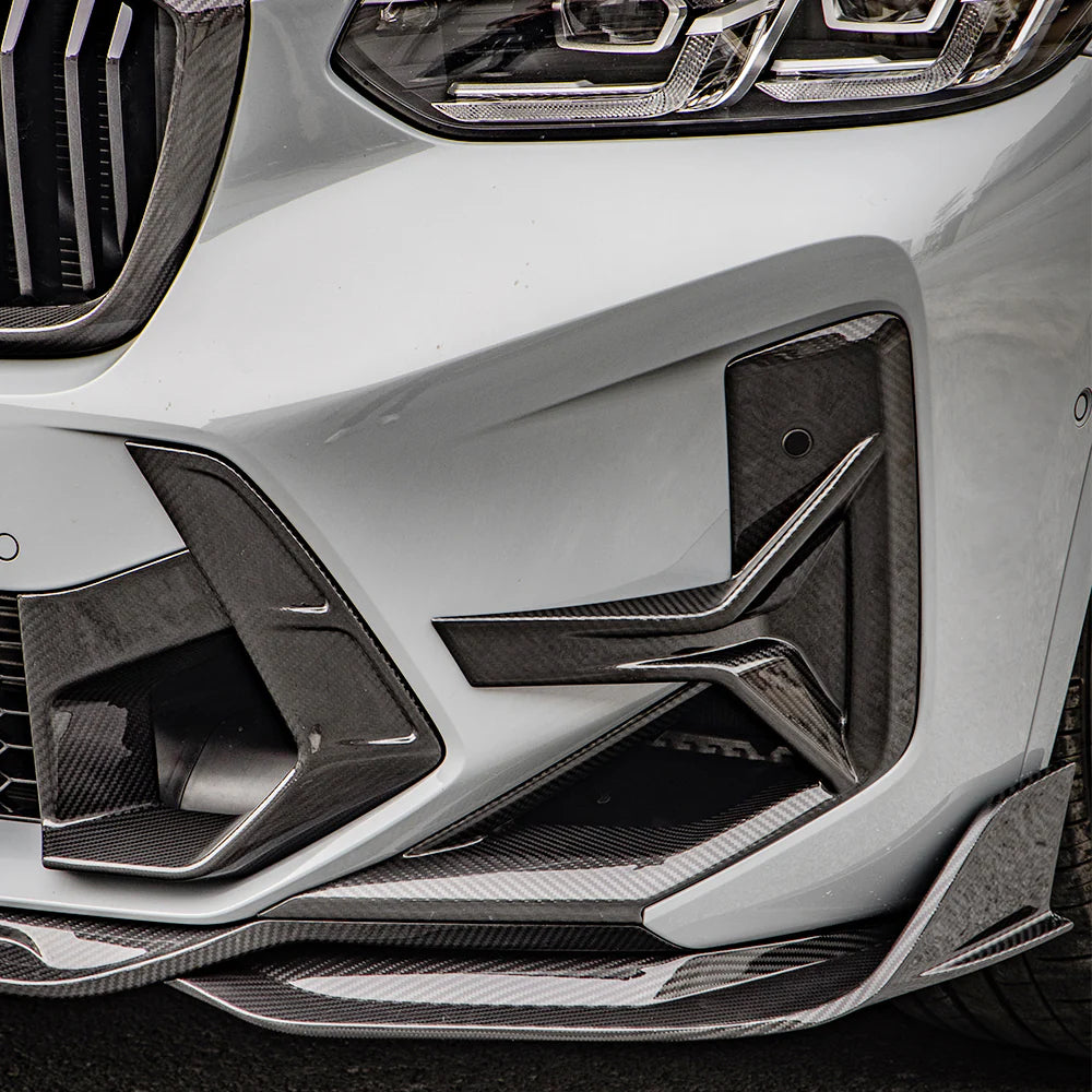 Sooqoo Dry Carbon LCI Air Inlets for BMW X3M F97 / X4M F98 (2019–Present)