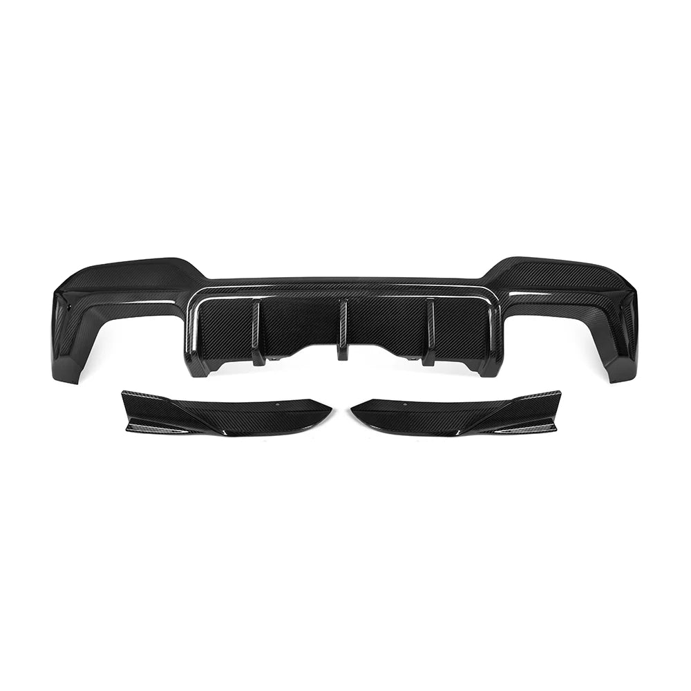Sooqoo Dry Carbon LCI Rear Diffuser for BMW X3M F97 / X4M F98 (2019–Present)