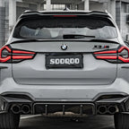 Sooqoo Dry Carbon Rear Spoiler for BMW X3M F97 / X4M F98 (2019–Present)