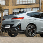 Sooqoo Dry Carbon Rear Diffuser with Brake Light for BMW X4 G02 (2020–Present)