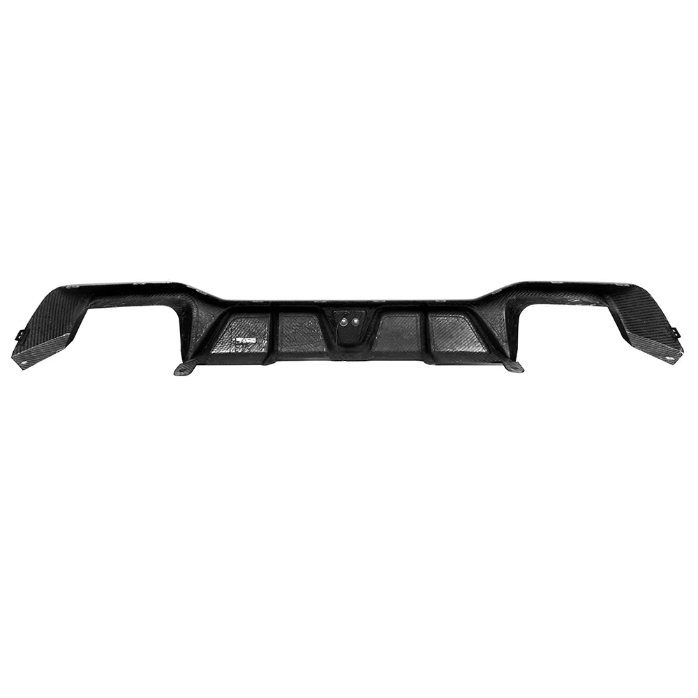 Sooqoo Dry Carbon Rear Diffuser with Brake Light for BMW X4 G02 (2020–Present)