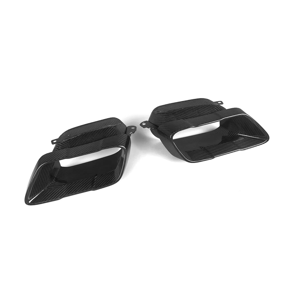 Sooqoo Dry Carbon Exhaust Tips for BMW X5 G05 (2019–Present)