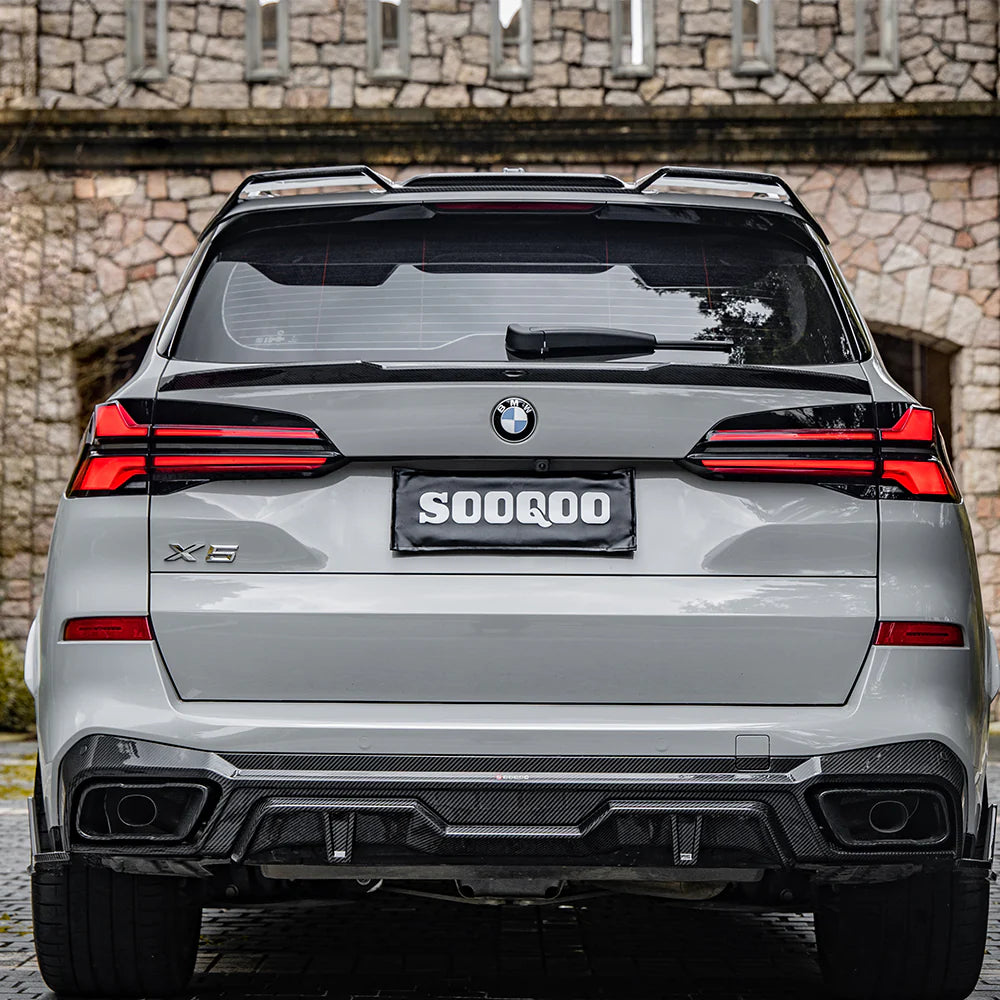 Sooqoo Dry Carbon Rear Spoiler for BMW X5 G05 (2019–Present)