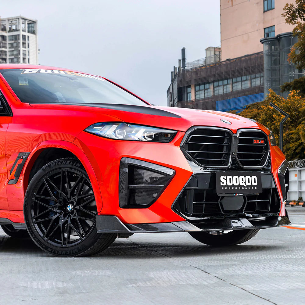 Sooqoo Dry Carbon LCI Air Ducts for BMW X5M F95 (2024–Present)