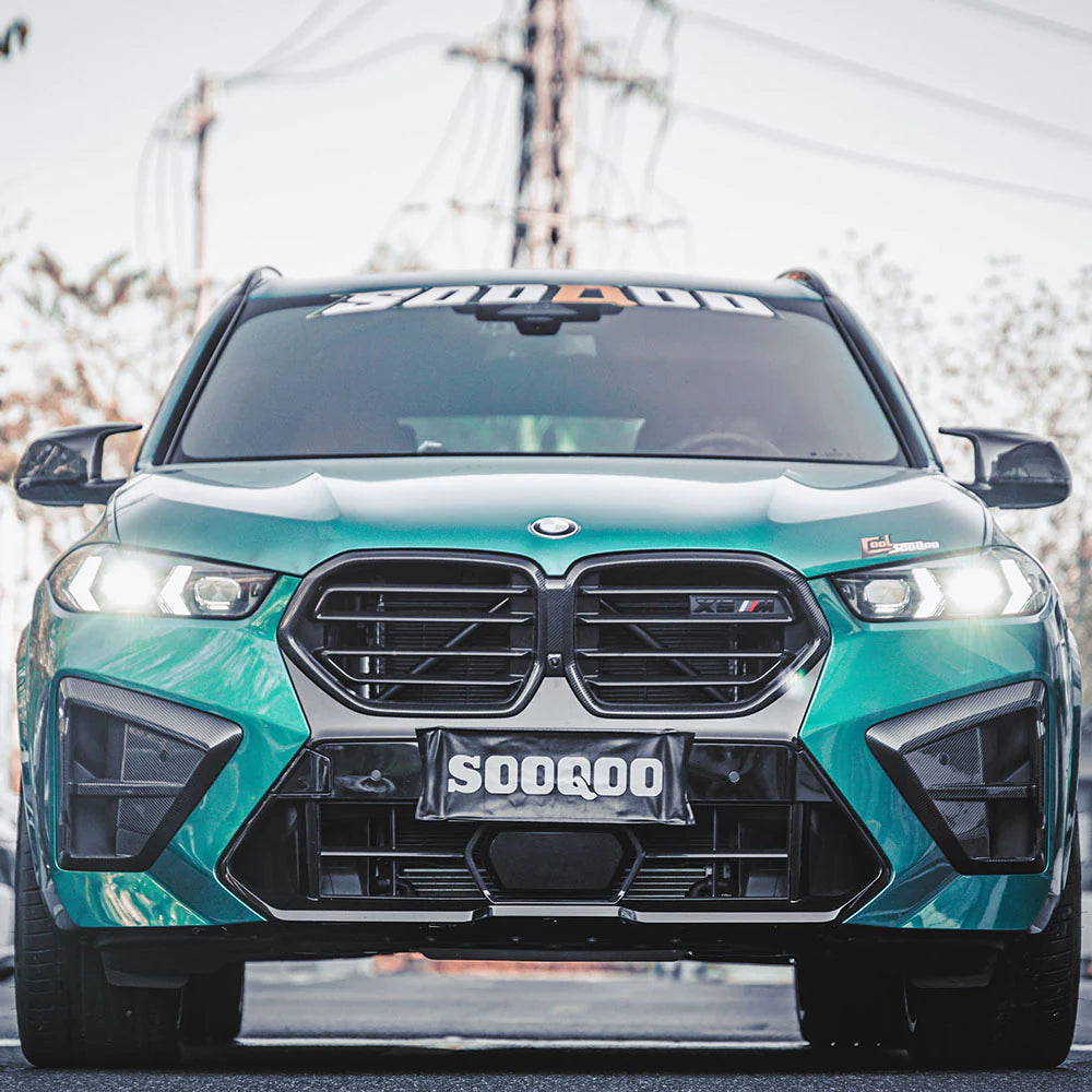 Sooqoo Dry Carbon LCI Air Ducts for BMW X5M F95 (2024–Present)