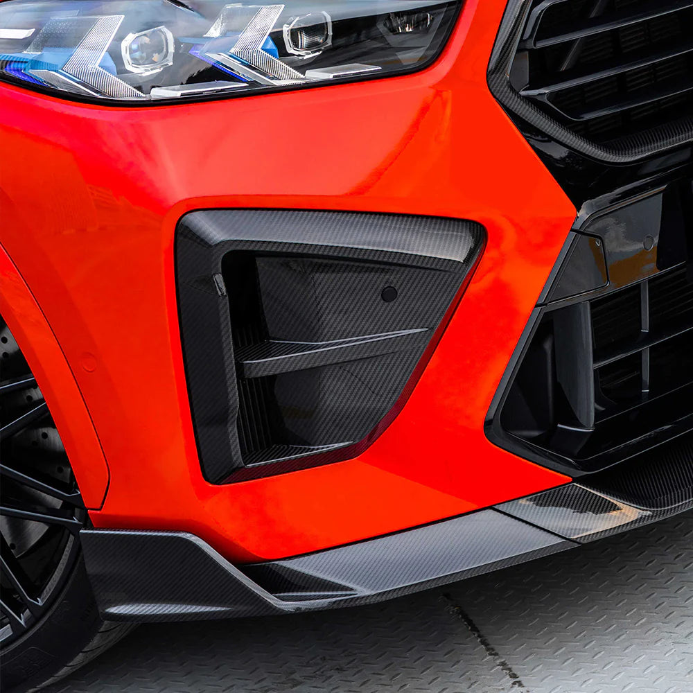 Sooqoo Dry Carbon LCI Air Ducts for BMW X5M F95 (2024–Present)