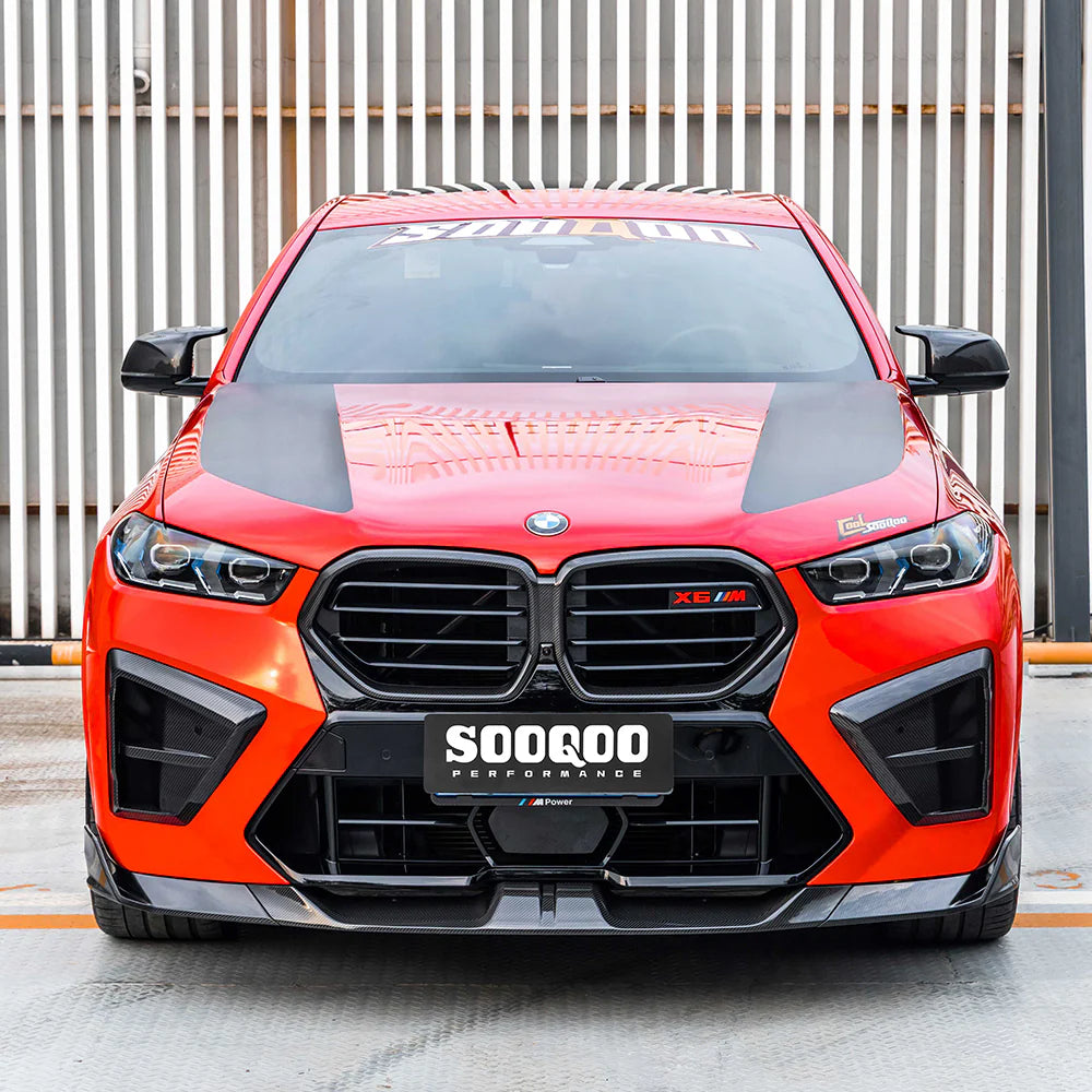 Sooqoo Dry Carbon LCI Air Ducts for BMW X5M F95 (2024–Present)