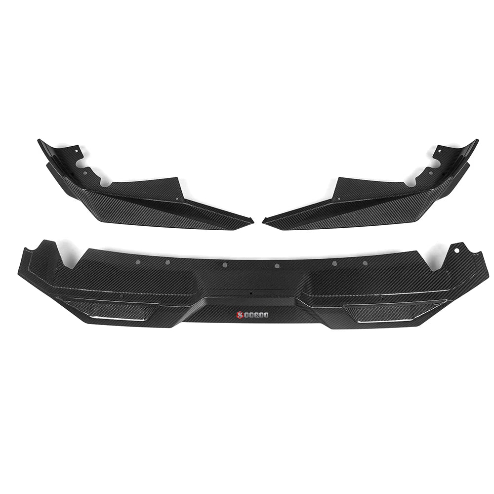 Sooqoo Dry Carbon LCI Front Lip for BMW X5M F95 (2024–Present)
