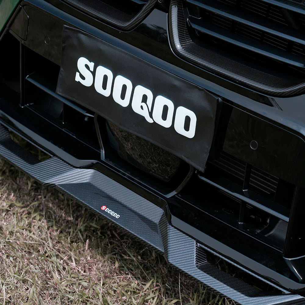 Sooqoo Dry Carbon LCI Front Lip for BMW X5M F95 (2024–Present)