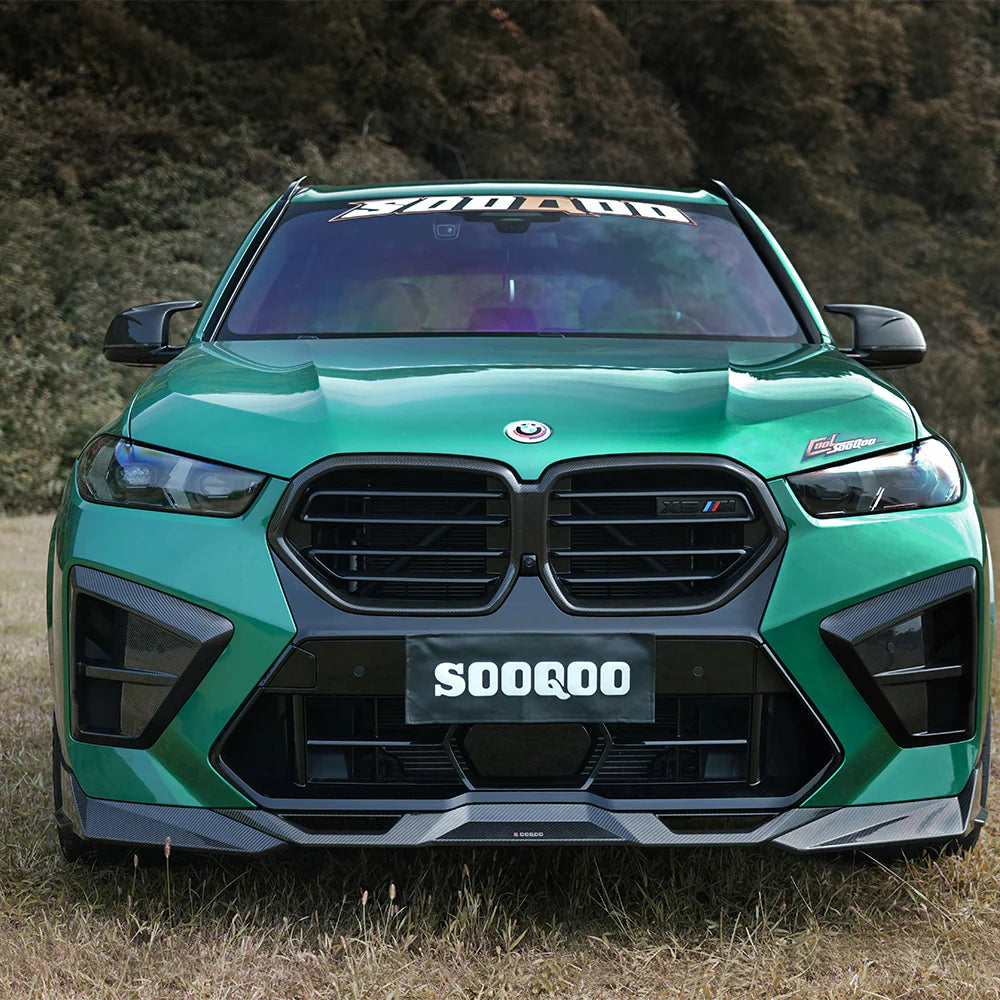 Sooqoo Dry Carbon LCI Front Lip for BMW X5M F95 (2024–Present)