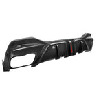 Sooqoo Dry Carbon Rear Diffuser with Brake Light for BMW X6 G06 (2020–Present)