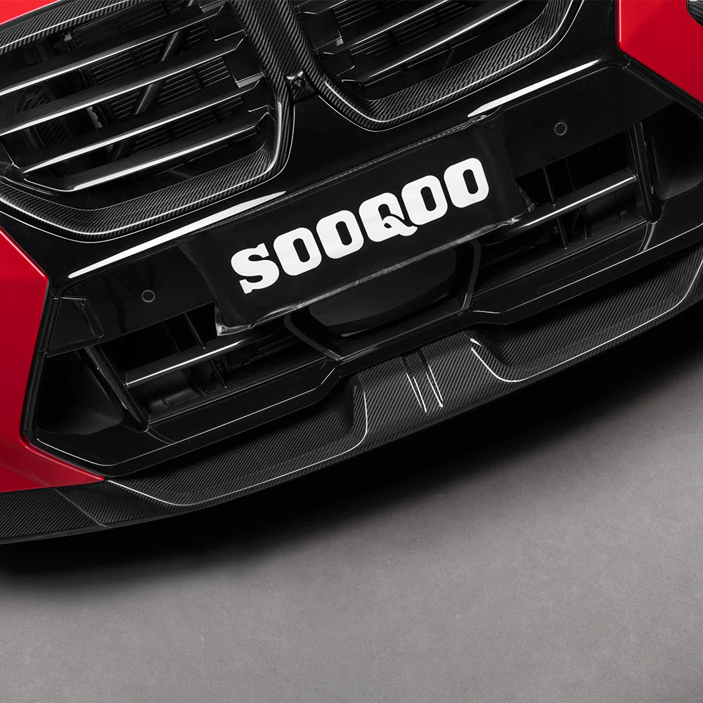 Sooqoo Dry Carbon LCI Front Lip for BMW X6M F96 (2020–Present)