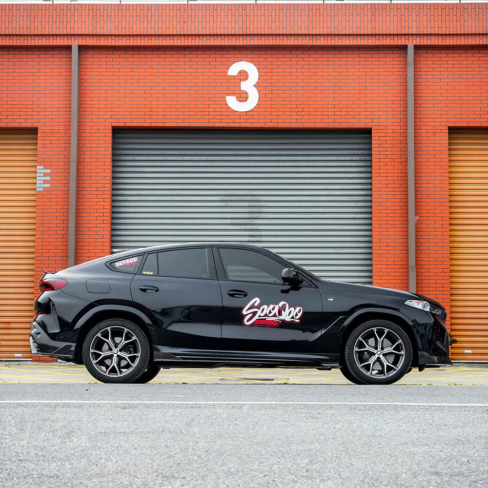 Sooqoo Dry Carbon Side Skirt for BMW X6M F96 (2020–Present)